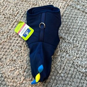 Brand new ✨ dog Dino harness in blue and green x small